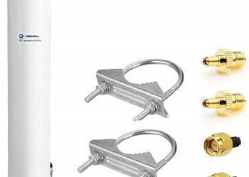 Maswell 5G 4G WiFi 6 Zewnętrzna antena 2X2 MIMO Omni Full Band 700-6000 MHz