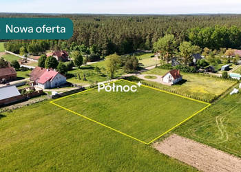 Regiel, duża działka budowlana w spokojnej okolicy