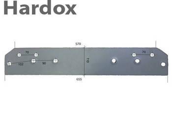 Płoza HARDOX 164898/S części do pługa DOWDESWELL