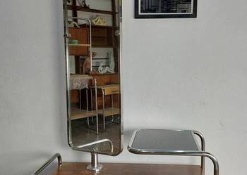 Katalogowa toaletka Vichr&Spol Praha Slezak Chrom Lustro Bauhaus Art Deco