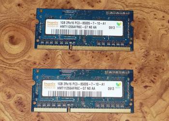 Pamięć RAM DDR3 2 GB do laptopa