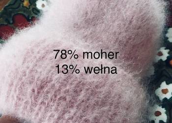 czapka moherowa chmurka