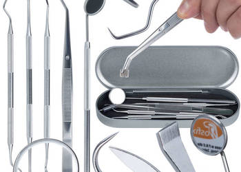 Zestaw Narzędzi do Czyszczenia 5w1 – Stal Nierdzewna | Etui