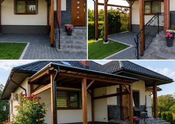 Taras drewniany, zadaszenie tarasu, altana, pergola Rzeszów
