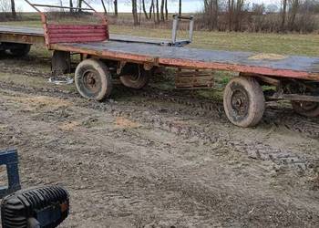 Przyczepa laweta do bel