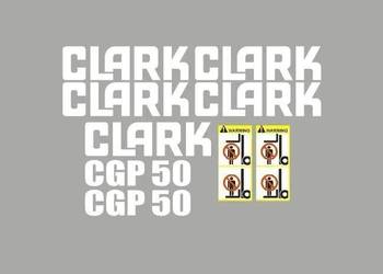 Naklejki oklejenie CLARK CGP 50 Zamiennik