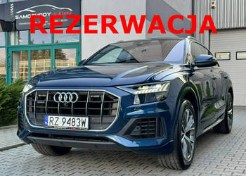 Audi Q8 50 TDI 286KM. Przebieg 28 000 km! Bang Olufsen. Matrix.