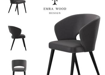 Krzesło PREMIUM KR-8 Tkanina Deluxe Charcoal 05