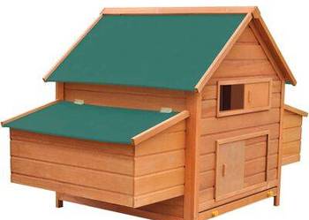 vidaXL Kurnik drewniany, 157 x 97 x 110 cm(SKU:170410)