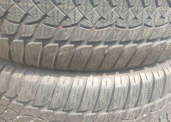 Dwie sztuki opon zimowych 225/55 R17, 5mm bieżnika
