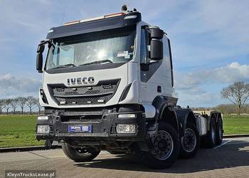 Iveco AT410T45 TRAKKER 8X4 INTARDER hakowiec 2015