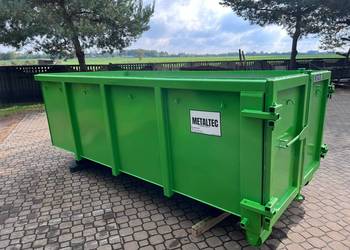 Kontener hakowy / kontener na śmieci / gruz / złom / Kontener KP7/ 7m³