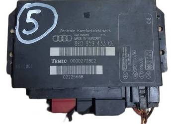 Sterownik komfortu moduł 8E0959433CE Audi A4 B6 B7 Seat Exeo Centrala