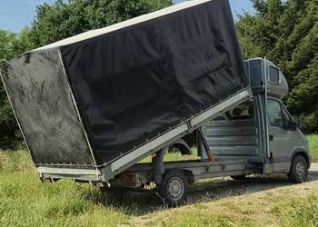 Renault Master II wywrotka zabudowa plandeka