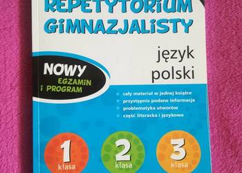 Repetytorium gimnazjalisty język polski wyd. Greg gimnazjum