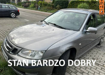 Saab 9-3 150KM, klimatronik, parktronik, pół skóry, nawigacja, nowe turbo …