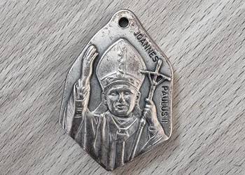 Jan Paweł II Włochy Roma Przywieszka Piotr Watykan Rzym Medalik Banknot