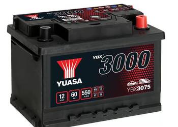 Akumulator Yuasa Standard 12V 60Ah 550A Prawy Plus