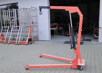 Podnośnik hydrauliczny warsztatowy do wyciągania silników karoserii