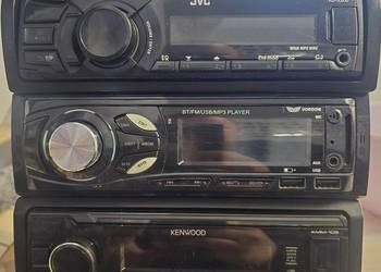 ? OKAZJA – 5x Radio samochodowe JVC / Kenwood / Blaupunkt / Philips – TANI