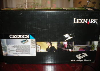 toner cartrige  oryginał CYAN  Lexmark  C5220CS