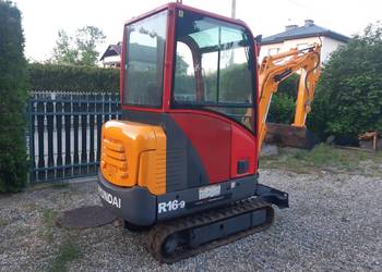 Minikoparka 1,8T Hyundai R16-9 jak case jcb cat kubota