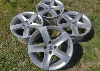 4x alufelgi PEUGEOT 17" 4x108 OE- 9680731880