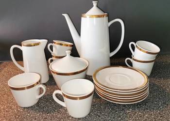 Zestaw kawowy EPIAG. Komplet porcelany dla 6 osób. Stan bardzo dobry
