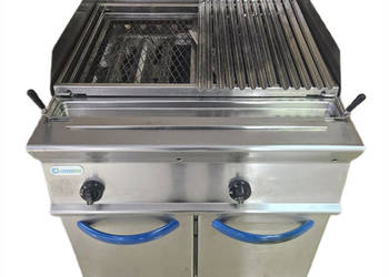 Grill gazowy z kamieniem lawowym TECNOINOX GR8FG9