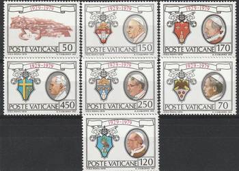 WATYKAN - PAPIEŻE - 1979 - CZYSTE **