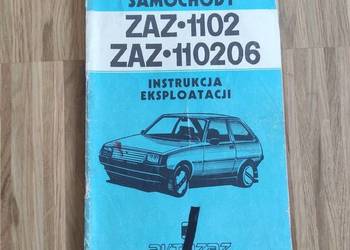 Książka instrukcja eksploatacji Zaz 1102 110206 Książka instrukcja eksploatacji Zaz 1102 110206