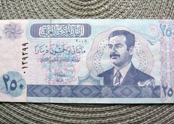 Irak 250 Dinar 2008r