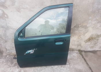 Suzuki Ignis FH 00-03 drzwi przód przednie Z2T zielony