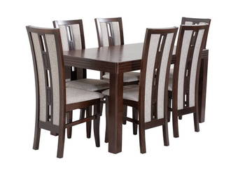 Zestaw 10 stół + krzesła