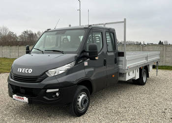 Iveco Daily 70C18 7-osobowy Doka_Brygadowy Skrzynia_5m + HAK 3.0/180KM Dai…