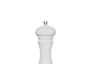 Młynek do pieprzu przypraw drewniany 18cm BIAŁY
