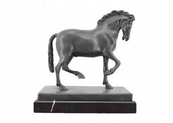 wg A. BARYE - Piękny Koń Arabski - Figura Rzeźba z Brązu - Patyna Dekoracja wg A. BARYE - Piękny Koń Arabski - Figura Rzeźba z Brązu - Patyna Dekoracja