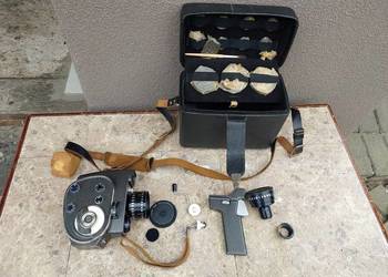Stara kamera analogowa 8mm QUARZ DS8-M łada zsrr torba