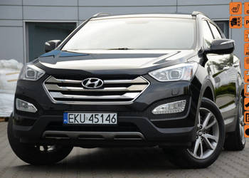 Hyundai Santa Fe Czarny Zarejestrowany 2.4GDI 192KM Serwis Skóra Bi-xenon …
