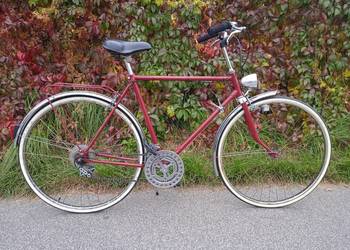 Rower miejski męski 28 biegi 2x4 vintage retro oldschool stan bardzo dobry