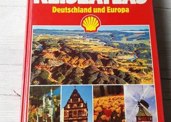 Shell Reiseatlas Deutschlan und Europa 1989 / 1991