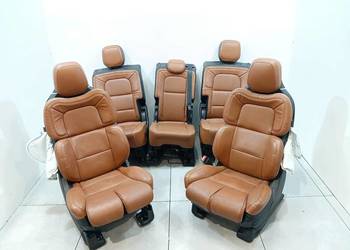 FOTELE  PRZÓD SKÓRA KANAPA WENTYLOWANE GRZANE Lincoln Navigator  IV