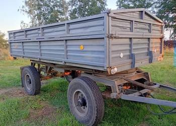 Przyczepa Autosan D55,wywrot 3 stronny