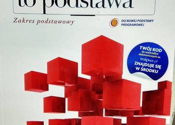 Informatyka to podstawa podręcznik używane outlet wyprzedaż
