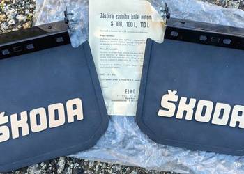 SKODA 120 GLS 105 120L 110R S100 110L ORYGINALNE NOWE CHLAPACZE SUPER STAN