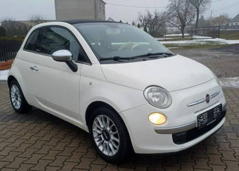 Fiat 500 C Otwierany dach Klimatyzacja I (2007-)