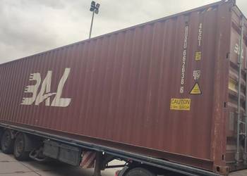 Kontener morski wysoki 40 High Cube / HC / 12 metrowy - sprzedam