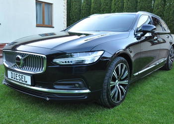 Volvo V90 2.0 Diesel 197 KM Kamera Navi Ledy Gwarancja Zarejestrowane Płock