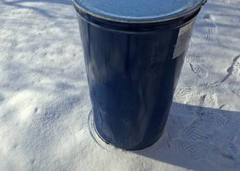 Beczka 200l metalowa po art.spożywczych