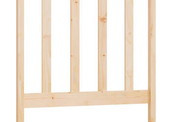 Wezgłowie łóżka 95x4x100 cm lite drewno sosnowe WM-822237